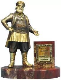 Статуэтка бронзовая "Купец"