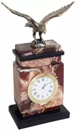 Часы из бронзы "Орел" малые