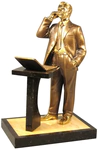 Bronze commemorative sign "Small Business Leader"