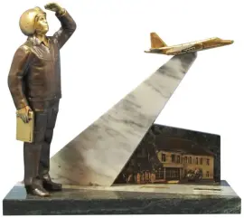 Сувенир из бронзы "Авиационный" Сувенир из бронзы "Авиационный"