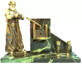 Письменный прибор "Металлург" бронза