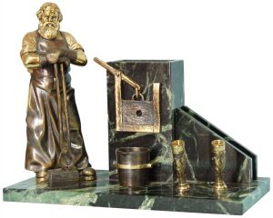 A writing device made of bronze "Metallurg"