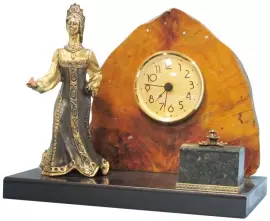 Часы из бронзы "Сказочница"