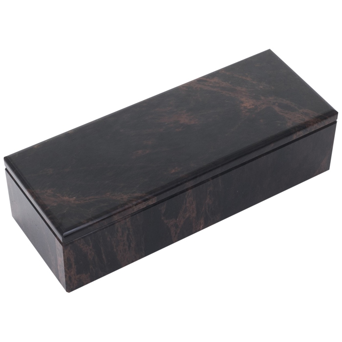 Domino made of obsidian "Aesthete"