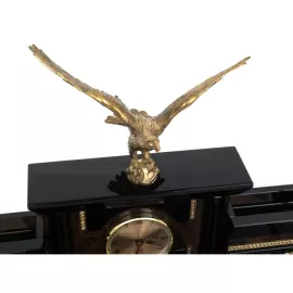 Настольный набор из обсидиана "Абсолют. Орёл"