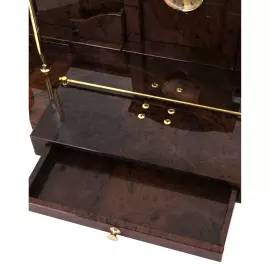 Настольный набор из обсидиана "Руководитель. Гербовый"