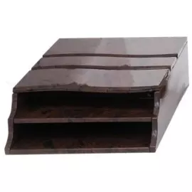 Настольный набор из обсидиана "Руководитель" с лампой Эллада