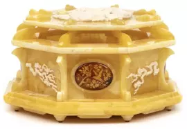 Шкатулка из янтаря "Дракон"