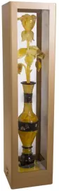 Amber souvenir "Rose in a vase"