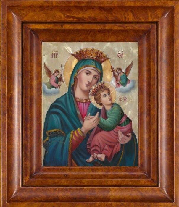 The "Sovereign" icon with mother of pearl
