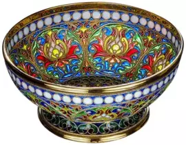 Орешница "Цветение" с горячими эмалями