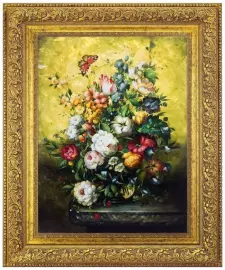 Картина "Натюрморт" с перламутром