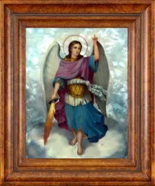 The icon "Archangel Michael", large with mother of pearl