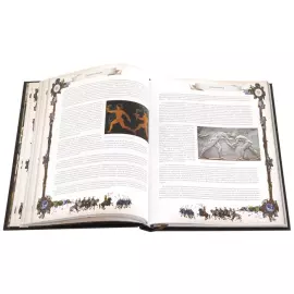 The leather-bound book "The Big Book of Power"