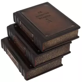 Книга в кожаном переплете "Роберт Грин. 3 тома"