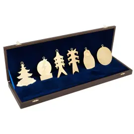 Набор елочных игрушек "Энергетика" 6 шт., Златоуст Набор елочных игрушек "Энергетика" 6 шт., Златоуст