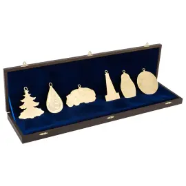 Набор ёлочных игрушек "Нефть" 6 шт., Златоуст Набор ёлочных игрушек "Нефть" 6 шт., Златоуст