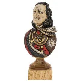 Bust of porcelain "Peter the Great"