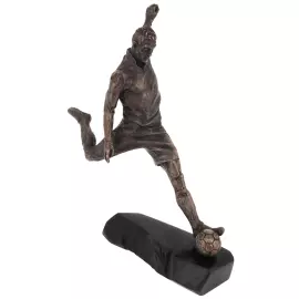 The bronze statuette of Cristiano Ronaldo