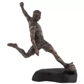 The bronze statuette of Cristiano Ronaldo