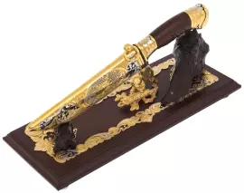 Нож на подставке "Медведь"