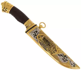 Нож на подставке "Медведь"