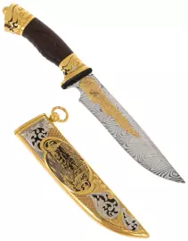 Нож на подставке "Медведь"