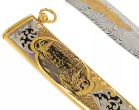 Нож на подставке "Медведь"