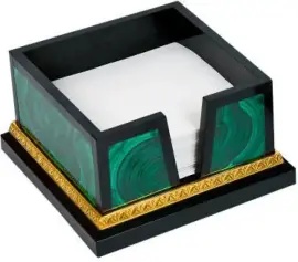 Кубарик из малахита