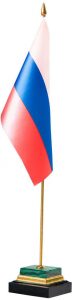 Флагшток из малахита и долерита малый