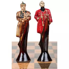 Collectible porcelain chess "Civil War"