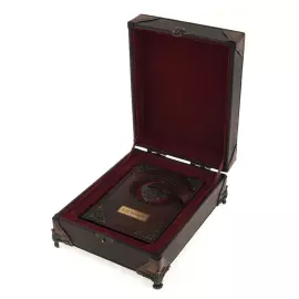 Ежедневник в кожаном переплете "Блокнот" в коробе