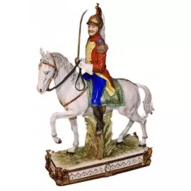 Скульптура "Драгун" разноцветная