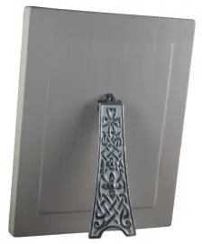 Икона "Рождество Христово" с перламутром в белой раме Икона "Рождество Христово" с перламутром в белой раме