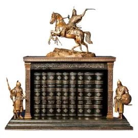 Собрание сочинений "Великие правители Востока" в Каабе Собрание сочинений "Великие правители Востока" в Каабе