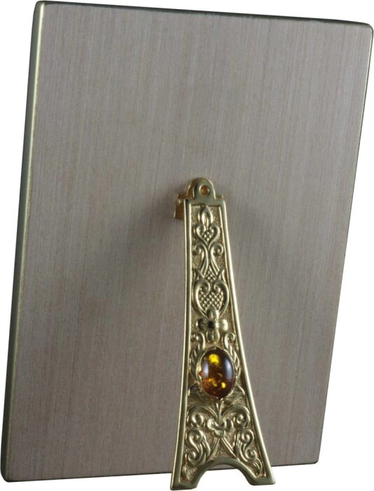 Mother-of-pearl icon "Guardian Angel" in a gold frame