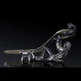 Серебряный набор для торта "Жар-птица" Серебряный набор для торта "Жар-птица"