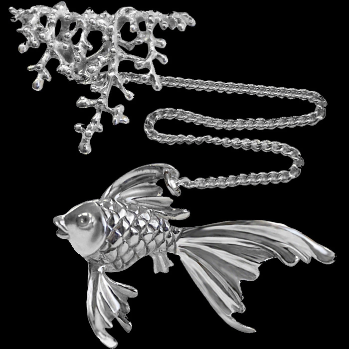 Silver water ionizer "Goldfish"