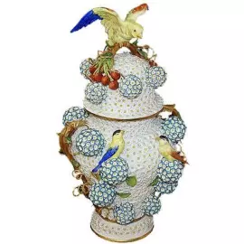 The Brazilian vase is multicolored