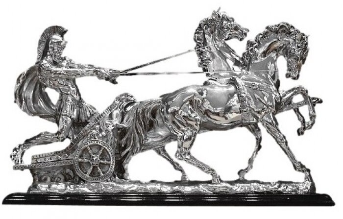 Statuette "Chariot" on a stand