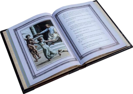 Подарочная книга в кожаном переплете "Библейские афоризмы" rosolare