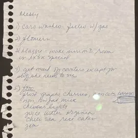 Собственноручные заметки певицы Мадонны Собственноручные заметки певицы Мадонны