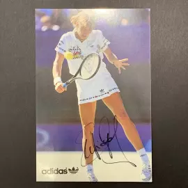 Фотография теннисистки Штеффи Граф с автографом