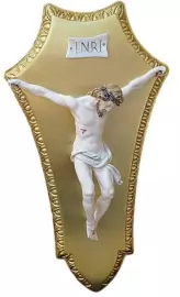 Распятие, цвет: бронзовый