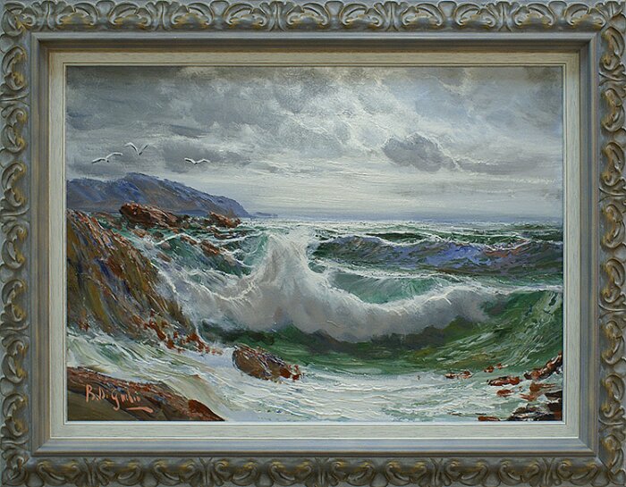 Painting "Sea element"