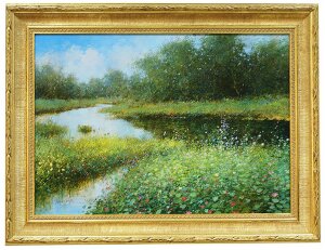 The painting "Summer Day" by Valles