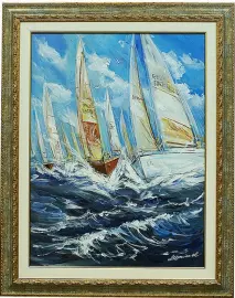 Картина "Морские паруса"