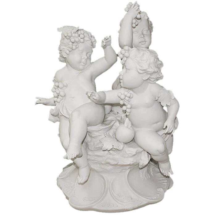 Sculpture "Three Angels" porcelain