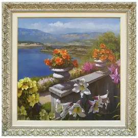 Картина "Вид с террасы" Lombardo