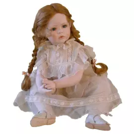 Doll "Violetta" porcelain